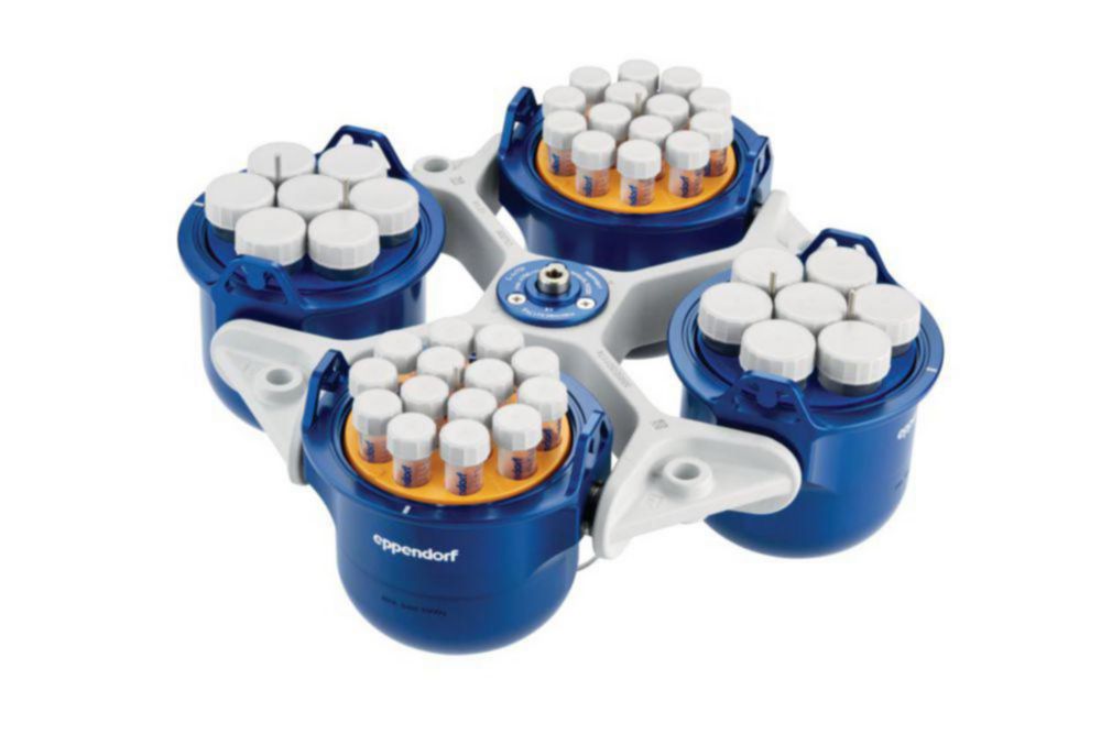 Ausschwingrotor S-4x750 für Zentrifugen 5910 Ri, 5920 R, inkl. Rundbecher | Typ: S-4x750, Für Gefäße: 4 x 750 ml