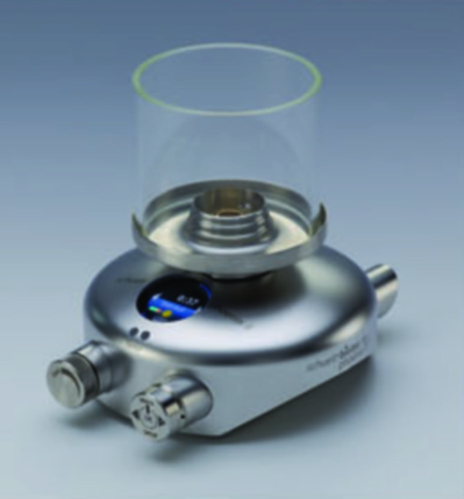 Zubehör für Sicherheits-Bunsenbrenner schuett phoenix II | Typ: Fußtaster/Fußschalter, Edelstahl