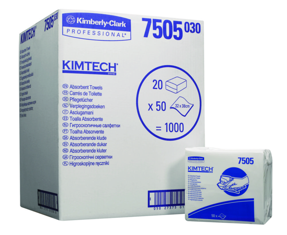 Saugfähige Handtücher KIMTECH* 7505