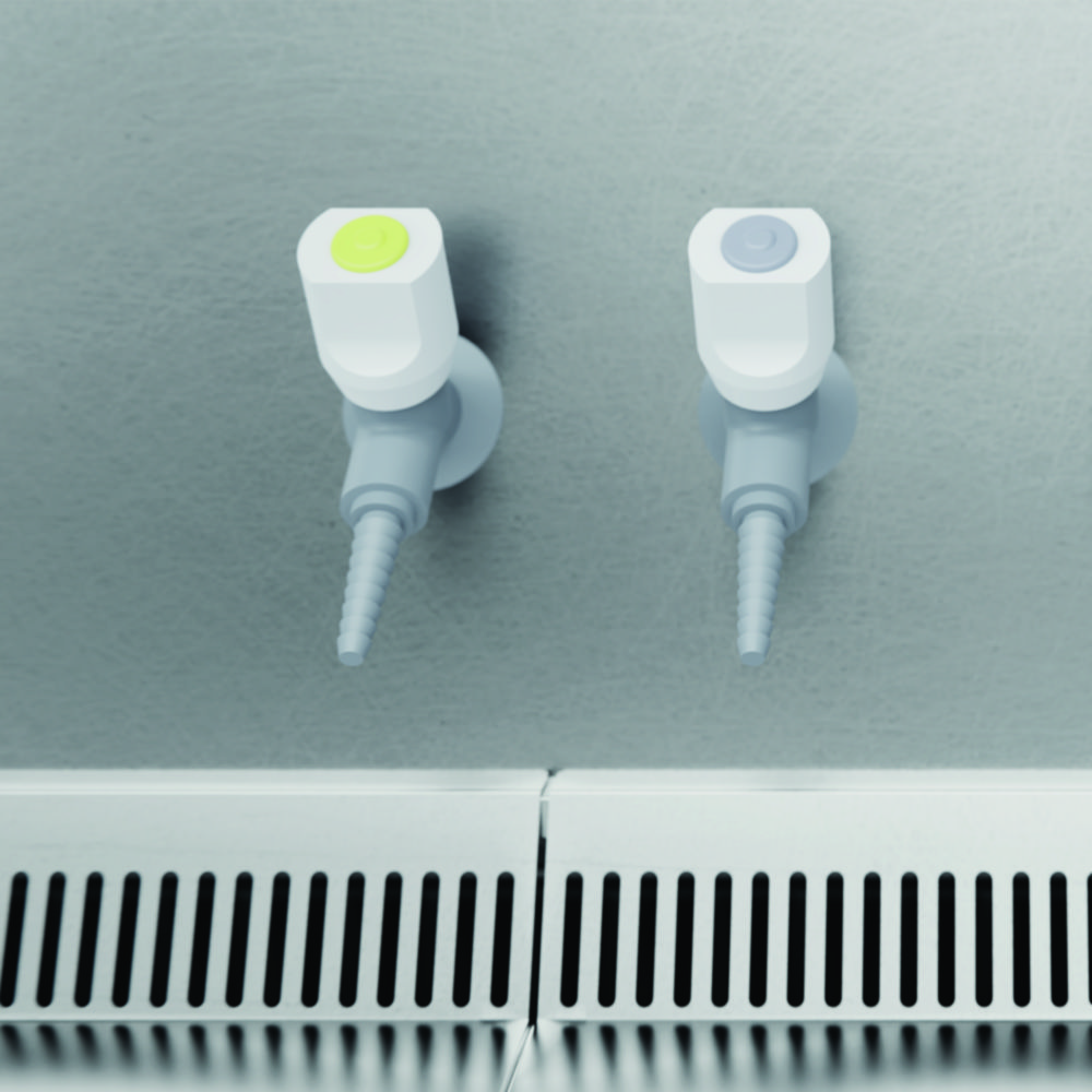 Medienanschlüsse für Chemikalien-Laborabzüge ChemFAST Elite und Werkbänke