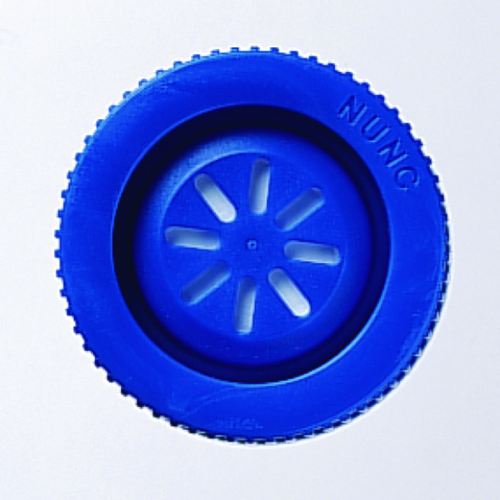Deckel für Zellkulturflaschen EasYFlask™, HDPE | Für Flaschen cm²: 25, Verschluss: Filter