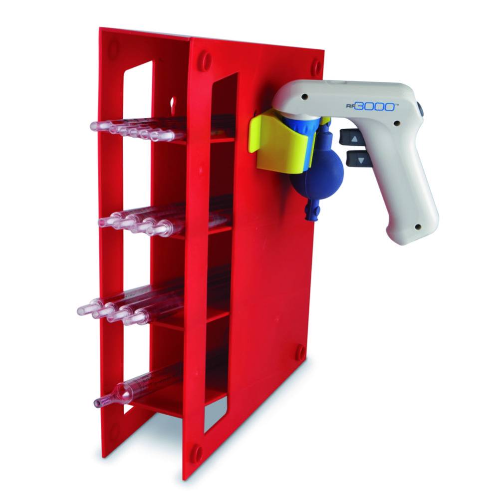 Racks für serologische Pipetten | Material: Acryl, Farbe: transparent, Beschreibung: gute Sichtbarkeit aus jedem Winkel