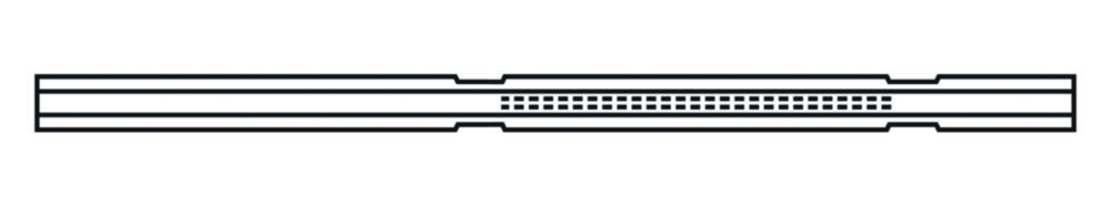 Einlass-Liner für Perkin-Elmer GC | Beschreibung: Split / Splitless Tapered FocusLiner®, Ø außen mm: 6.2, Ø innen mm: 4