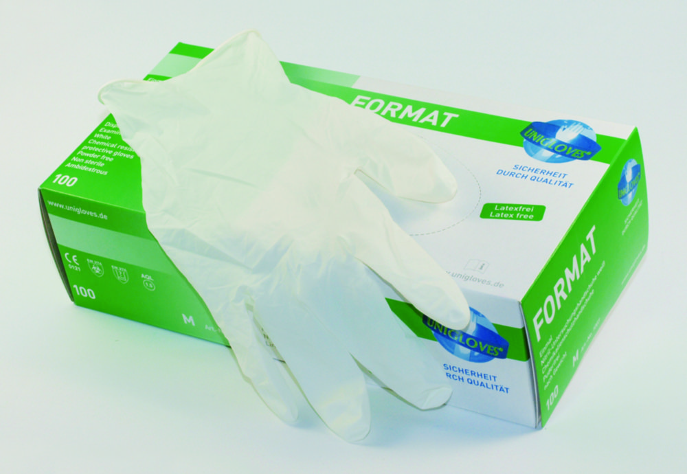 Einmalhandschuhe Format, Nitril | Handschuhgröße: M, Länge: 240 mm