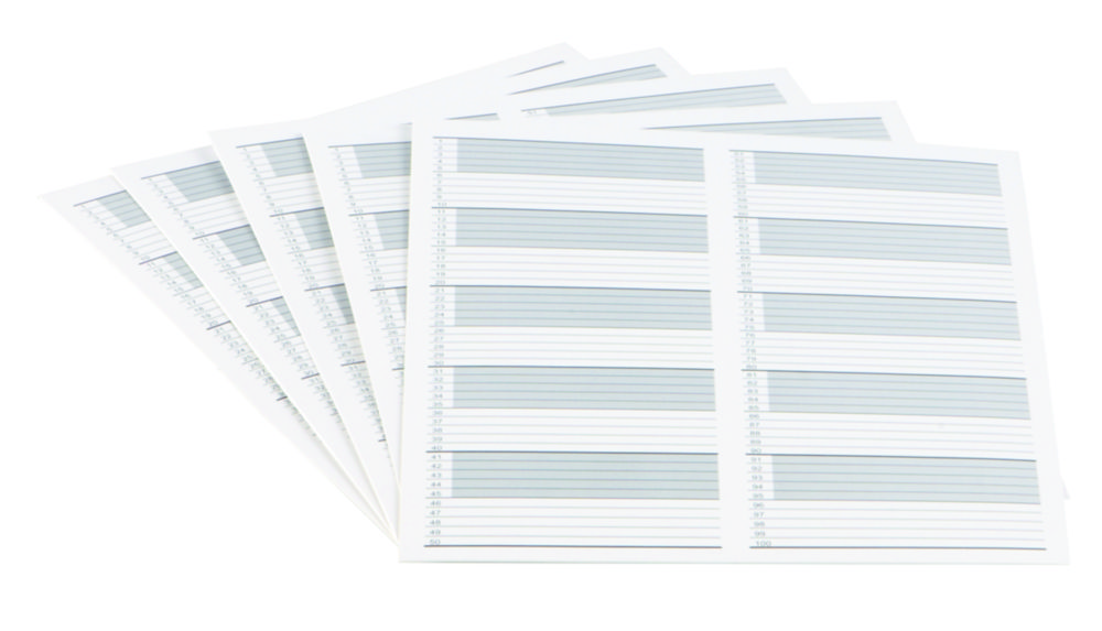 Ersatz-Indexkarte für Objektträgerboxen Premium Plus