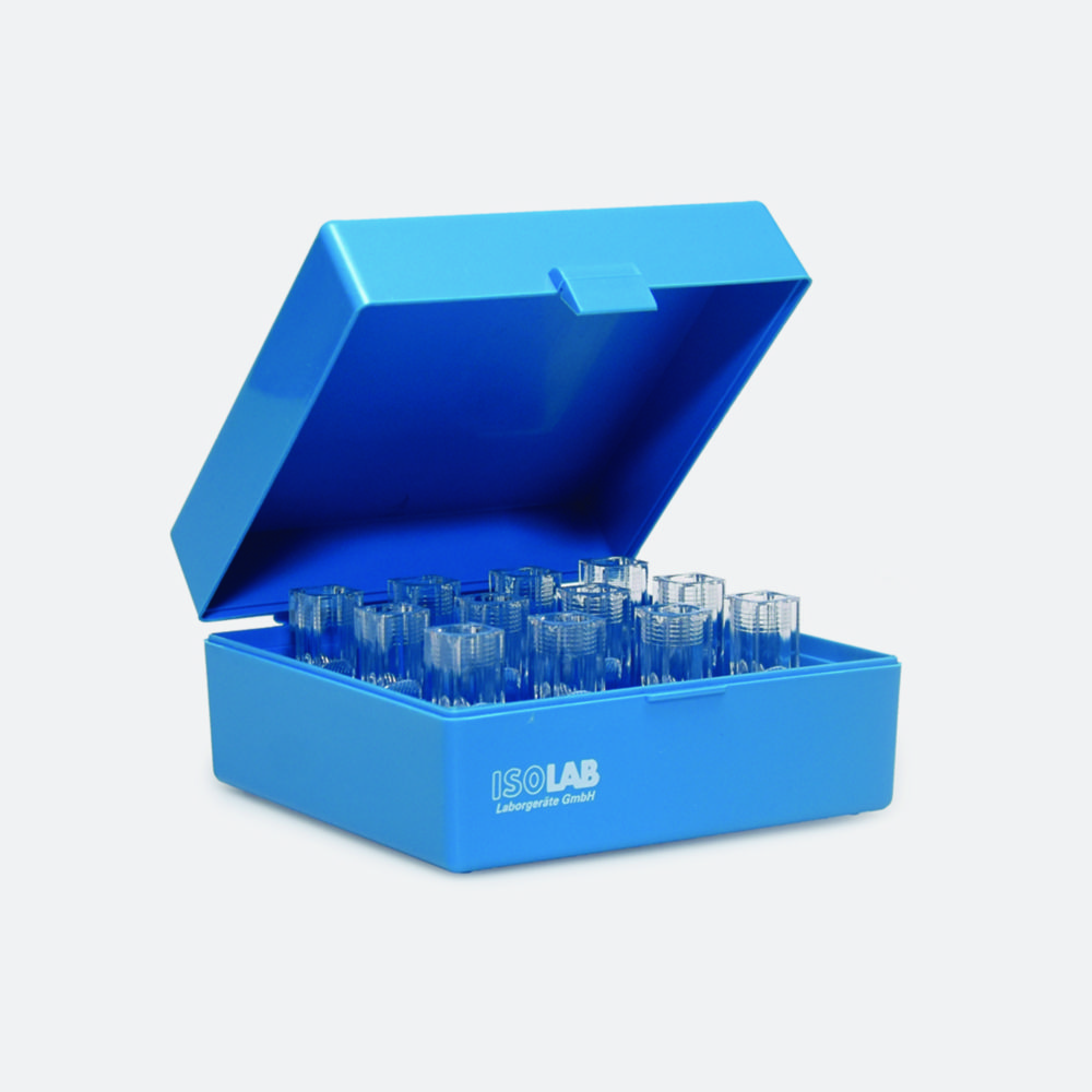 Küvetten-Rack mit integriertem Deckel, PP