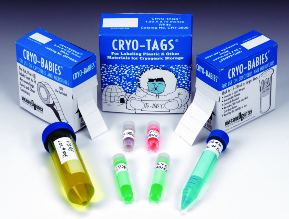 Tiefkühletiketten Cryo-Babies®/Cryo-Tags®