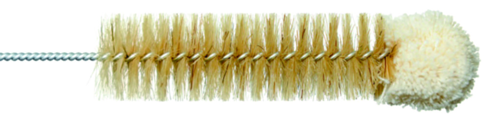 Reagenzglasbürsten mit Wollspitze | Ø: 20 mm, Gesamtlänge: 270 mm, Material Stiel: Draht