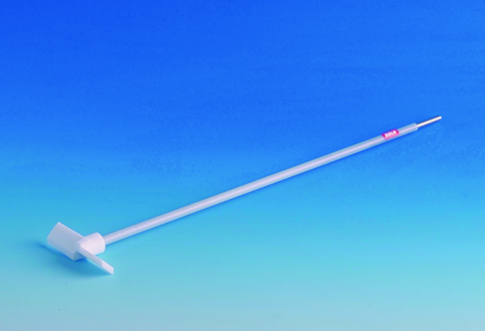 Flügel-Rührwellen, PTFE | Länge mm: 600, Ø Welle mm: 8, Ø Spann mm: 6.5