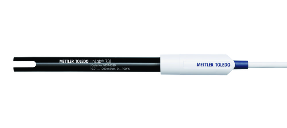 Leitfähigkeitsmesszellen InLab® für Mettler Toledo Leitfähigkeitsmessgeräte | Typ: 741, Messbereich: 0,001 ... 500 µS/cm, Zellkonstante 1/cm: 0,105