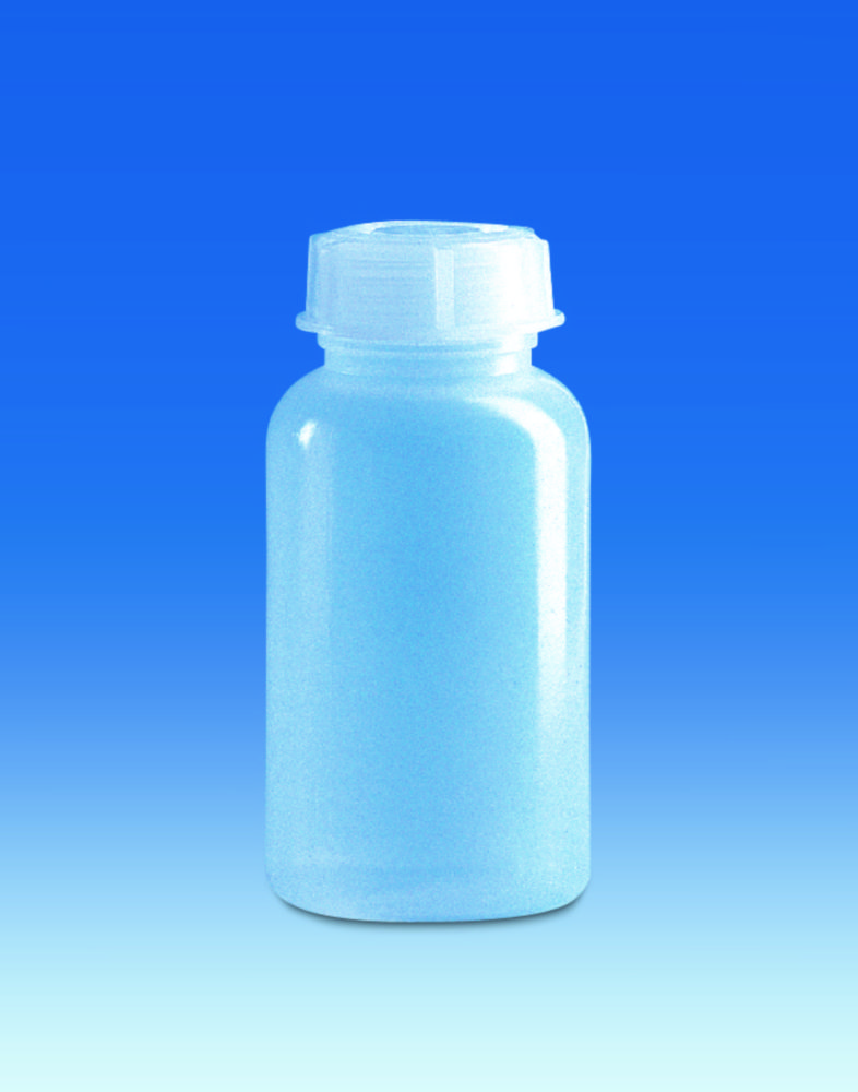 Weithalsflaschen mit Schraubverschluss, LDPE