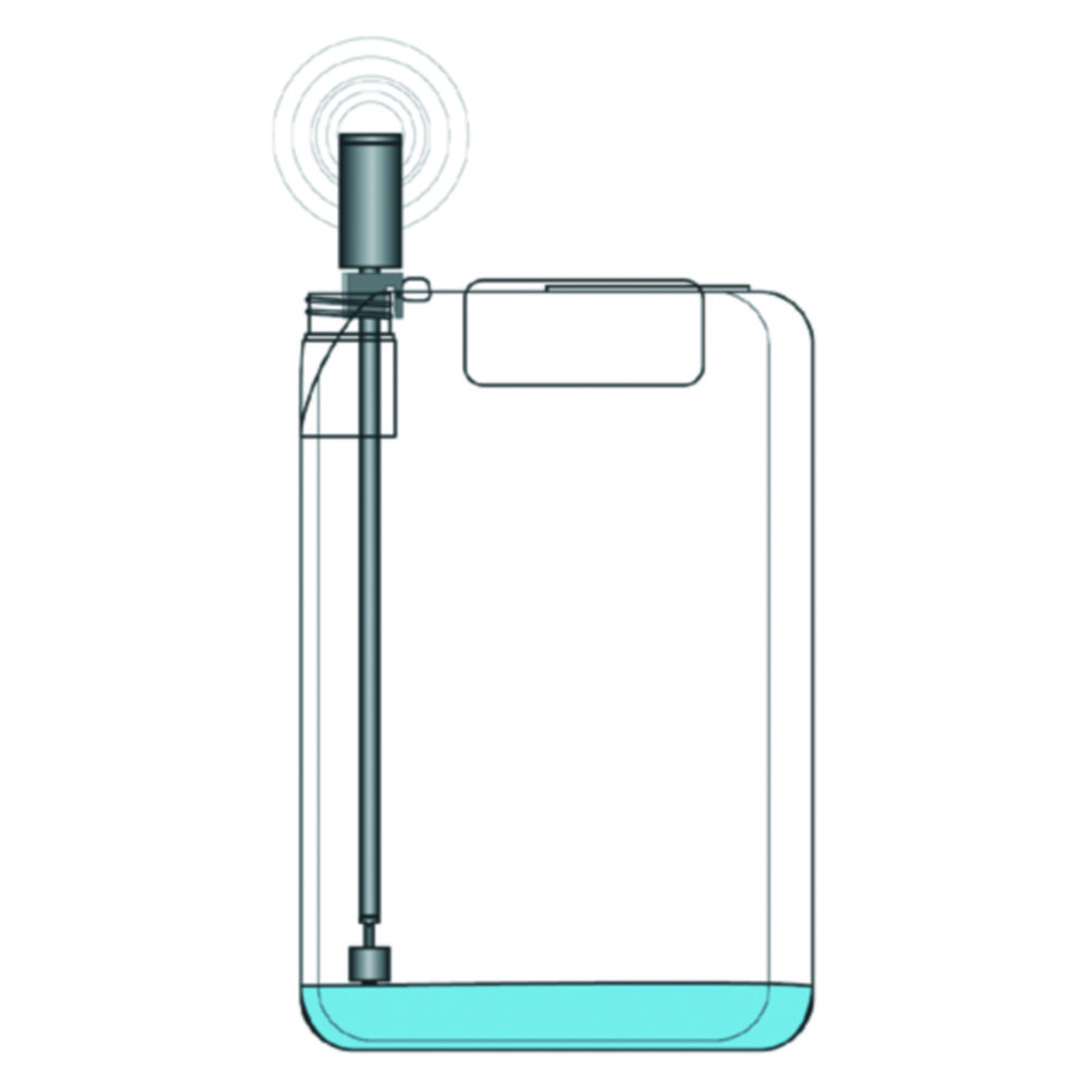 Sensoren behrotest® für Behälter mit Deckelverschraubung | Typ: FS009, Material: PP, Länge mm: 650