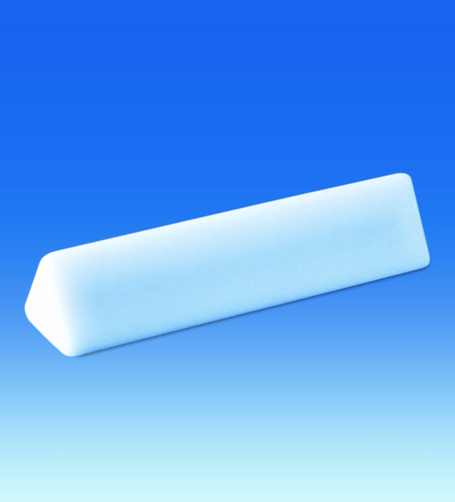 Magnetrührstäbchen, dreieckig, PTFE