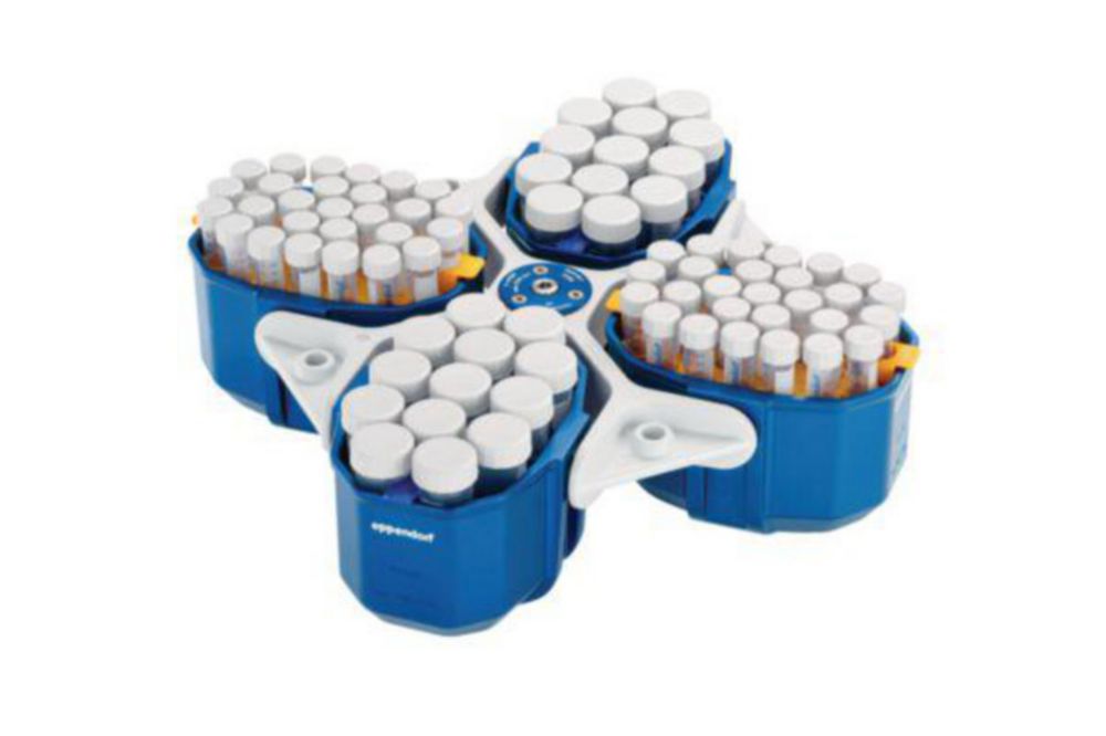 Ausschwingrotor S-4x1000 für Zentrifuge 5920 R, inkl. High-Capacity Bechern | Typ: S-4x1000, Für Gefäße: 8 x 250 ml