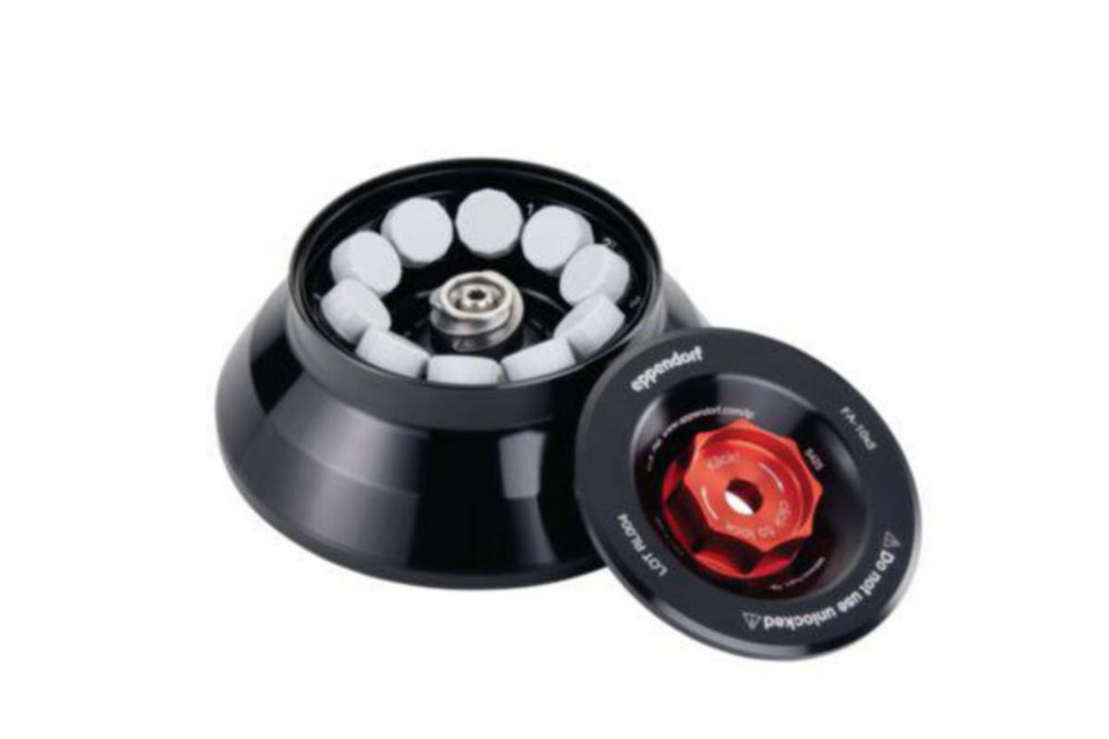 Festwinkelrotoren für Mikrozentrifuge 5425/5425 R, inkl. QuickLock®-Rotordeckel | Typ: FA-10x5, Für Gefäße: 10 x 5,0 ml Tubes