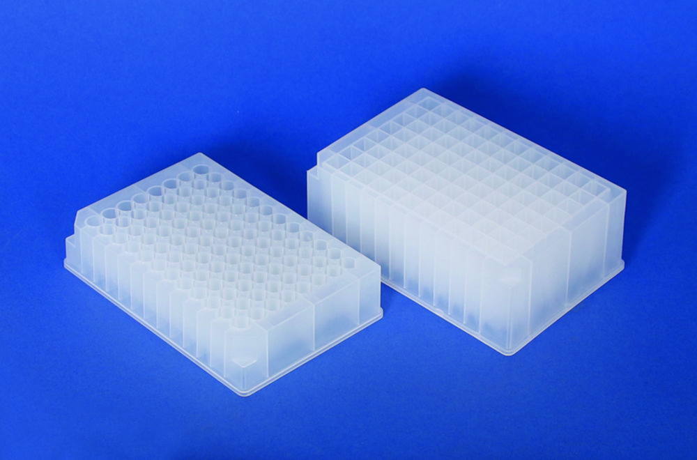 LLG-Deep-Well-Lagerungsplatten, 96-well, PP