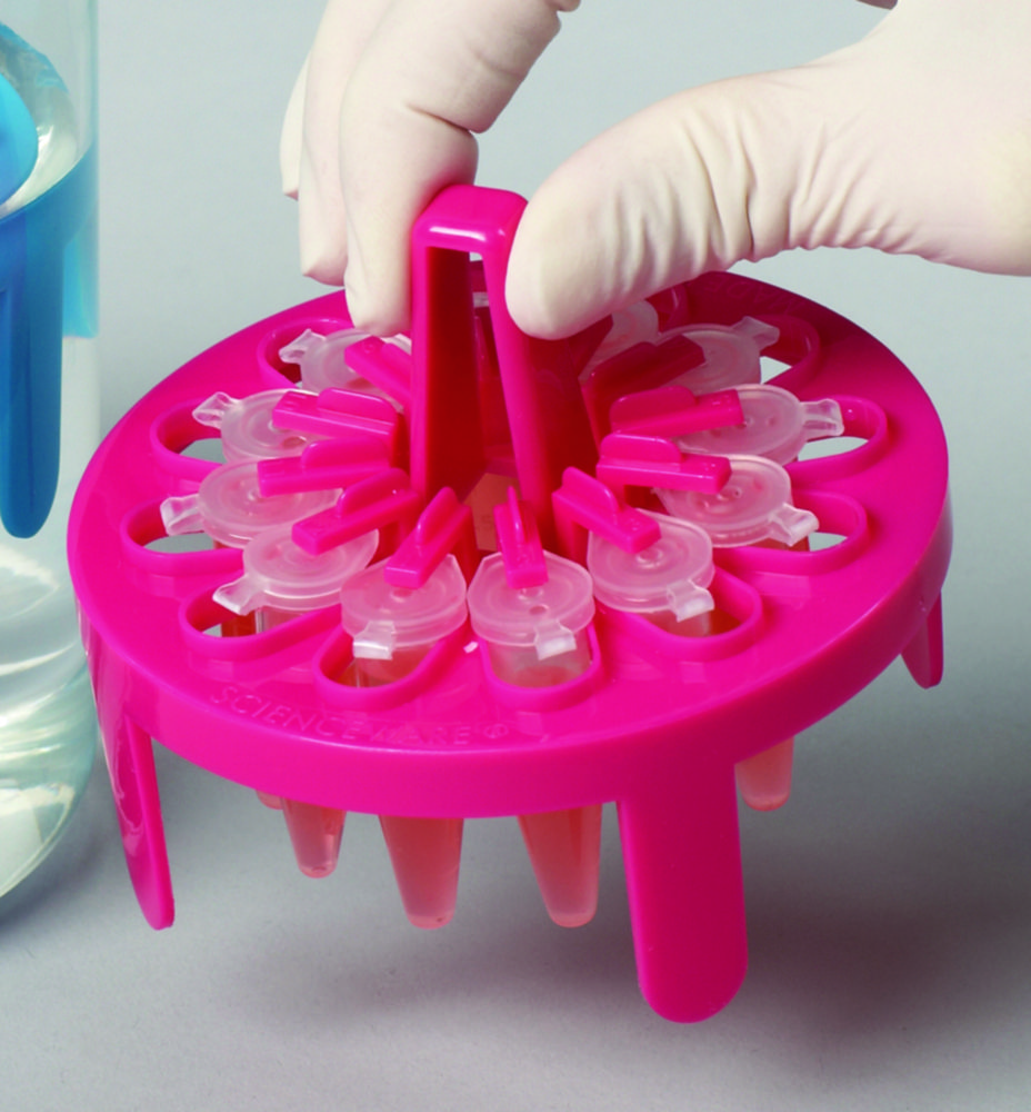 Schwimmende Gestelle PrepSafe™ für Mikrozentrifugenröhrchen, PP | Farbe: Natur