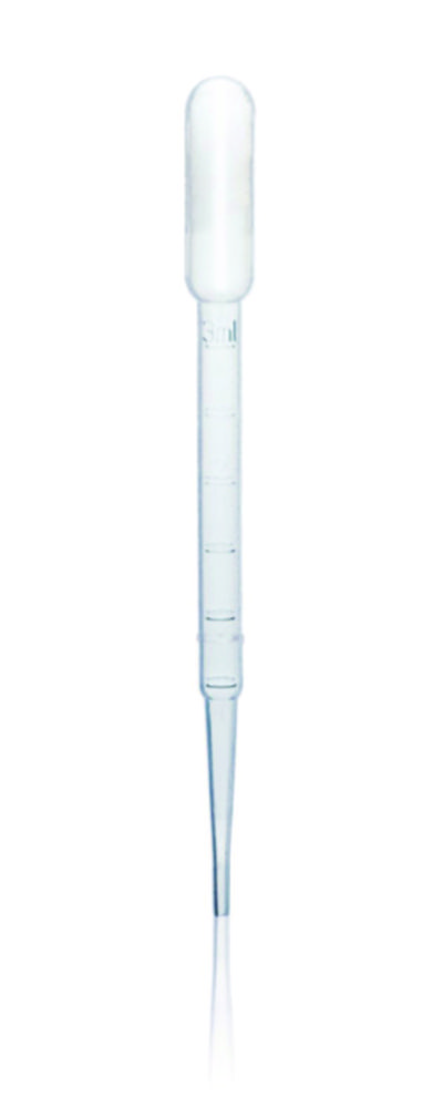 Pasteurpipetten, LDPE | Nennvolumen: 3 ml, Saugvolumen: 6.2 ml