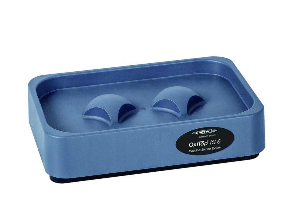 Rührplattformen OxiTop® für die BSB-Messung | Typ: IS 6, Beschreibung: 6 Rührstellen, Abmessungen (B x T x H) mm: 265 x 181 x 67