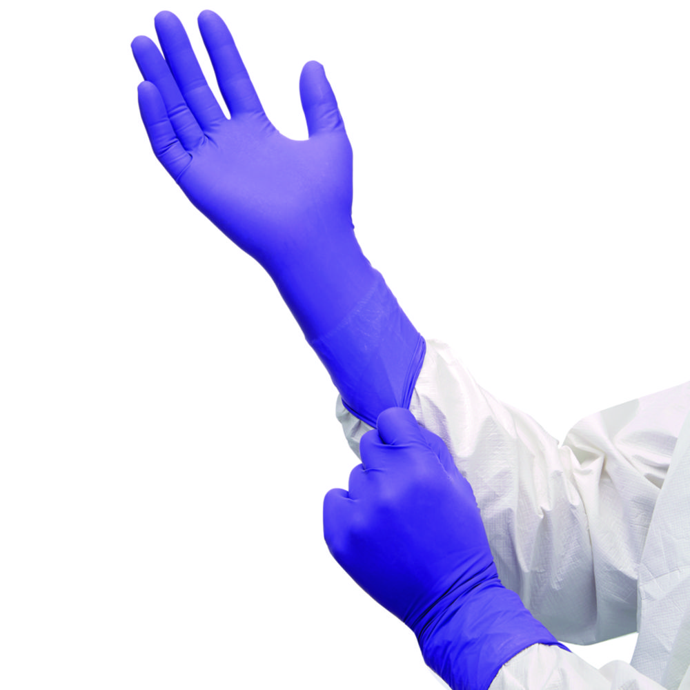 Einmalhandschuhe Kimtech™ Purple Nitrile™Xtra™ | Handschuhgröße: M, Länge: 300 mm, Dicke: 0.11 mm