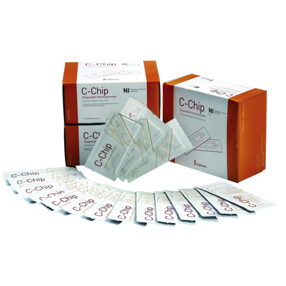 Zählkammern C-Chip, zwei Kammern