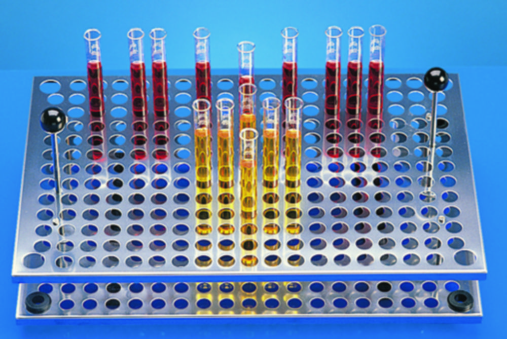 Einsatzgestell für 243 Gläser 160 x Ø 16/17 mm