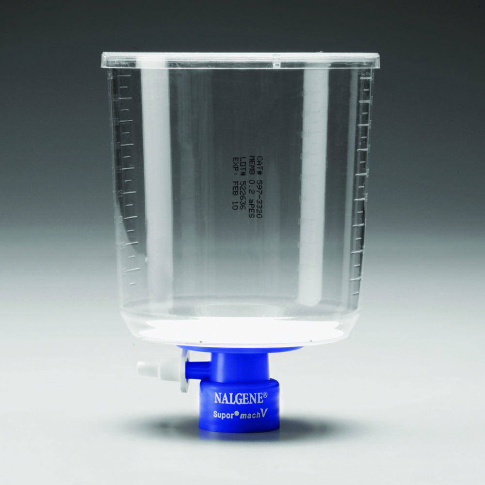 Bottle-Top-Filter Nalgene™ Rapid-Flow™, PES-Membran, steril | Typ: 596, Volumen ml: 150, Ø Membran mm: 50