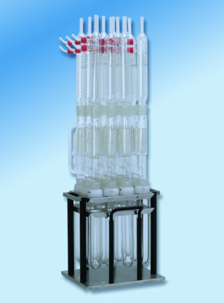 Arbeitsstation SMA-ARM 6 für den Schwermetallaufschluß in max.6 Proben gleichzeitig