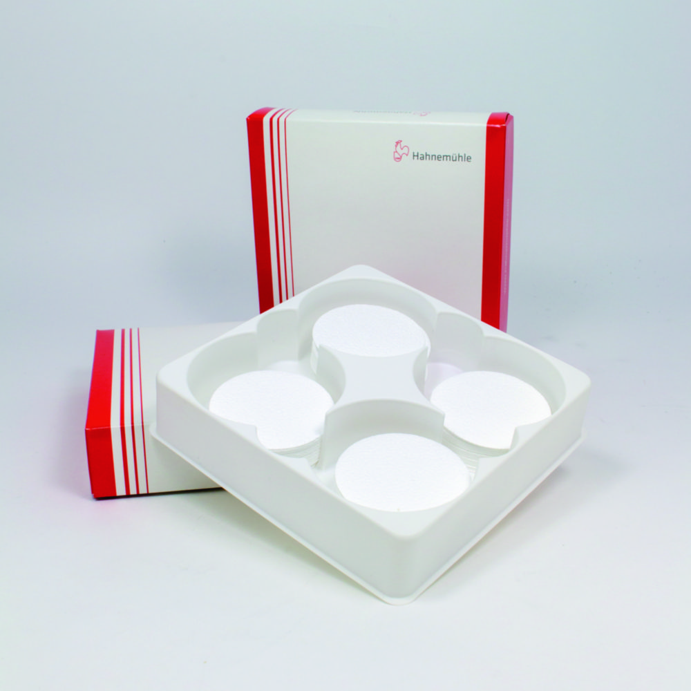 Quarzfaser Filter, QFH, qualitativ, Rundfilter