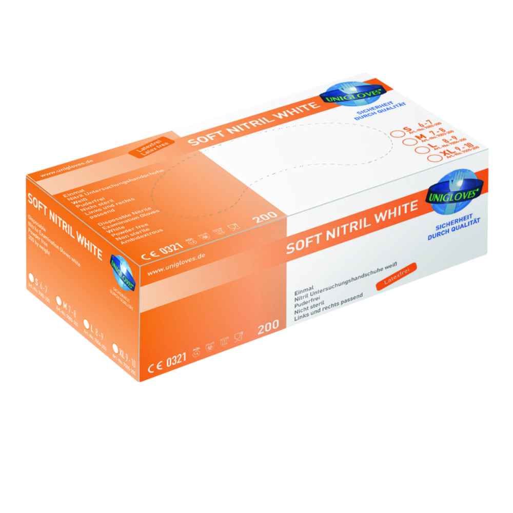 Einmalhandschuhe Soft Nitril 200 | Handschuhgröße: L