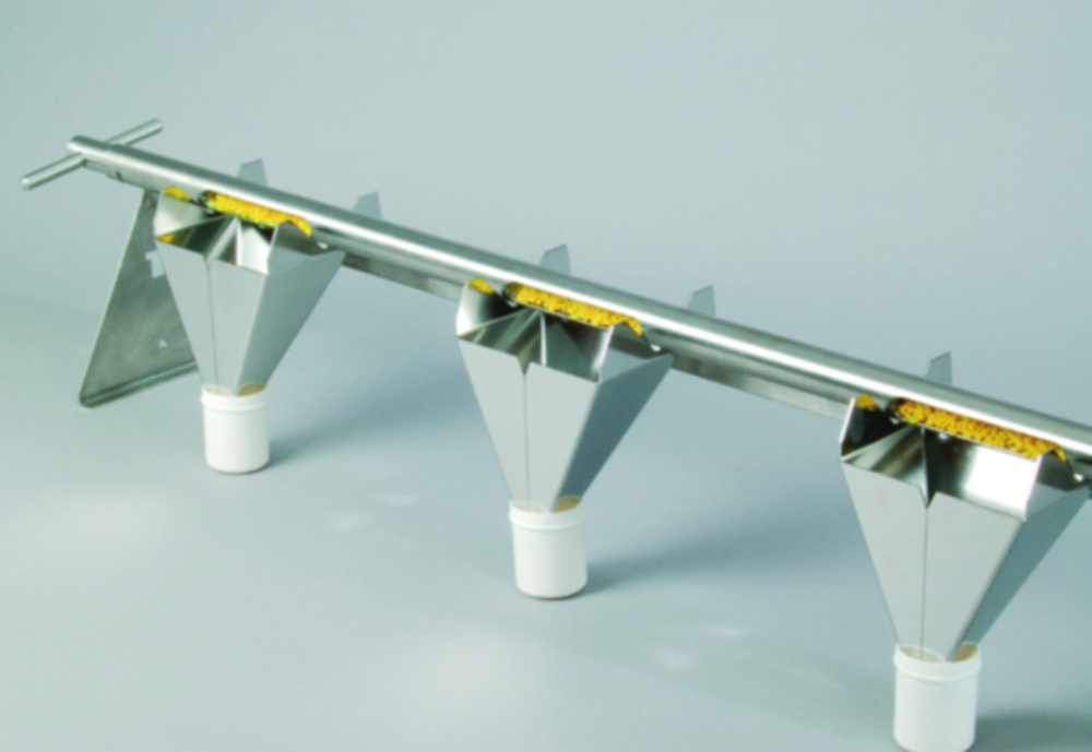 Entleervorrichtung, Edelstahl