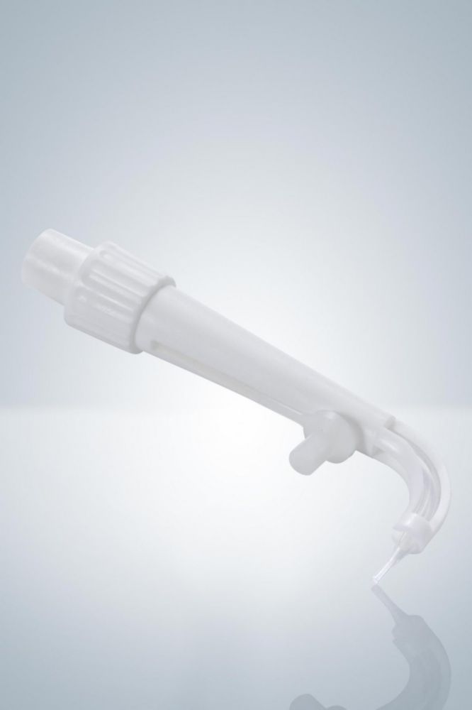 Titrations-Ausstoßeinheiten für Flaschenaufsatz-Dispenser und Digitalbüretten | Beschreibung: Spitz, mit durchgehender Kanülenführung, Material: FEP, Für: opus® titration / ceramus® / ceramus® HF / solarus®