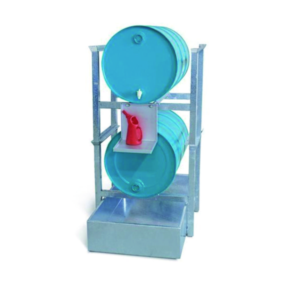 Abfüll- und Lagerstation, Stahl