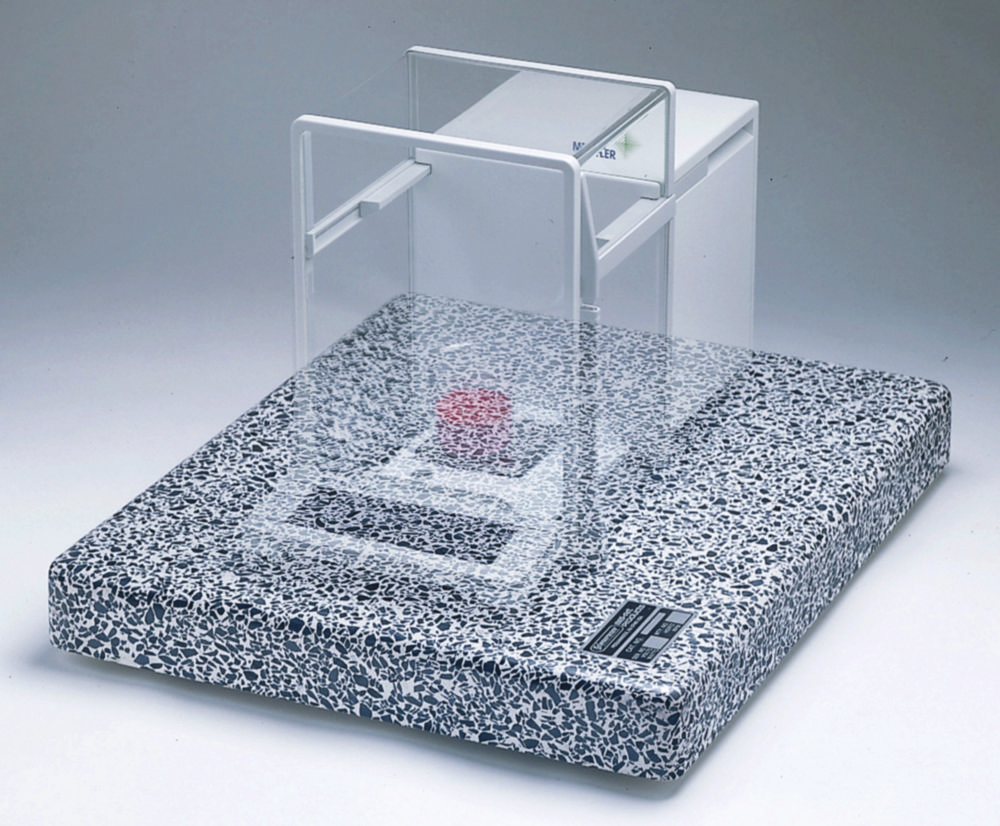 Antivibrations-Plattform Vibrasorb | Breite mm: 450, Tiefe mm: 560, Höhe mm: 76