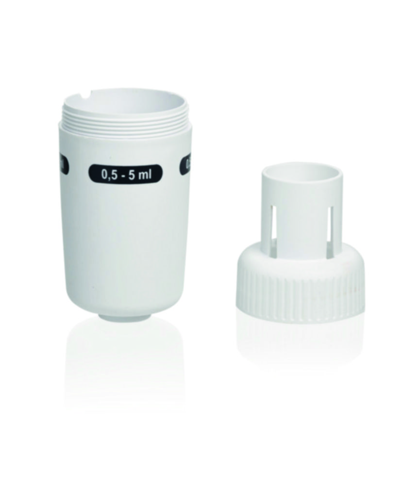Abwerfer Transferpette® S Fix 10 ml, Ober- und Unterteil