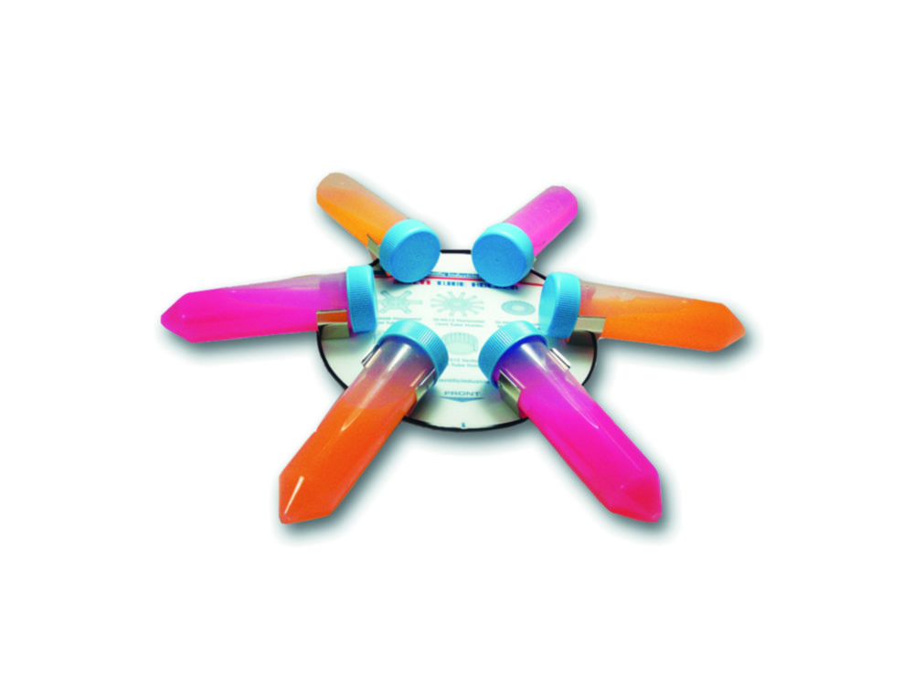 Horizontale Aufsätze für Vortexer Vortex-Genie® | Beschreibung: Horizontaler Aufsatz für 6 x 50 ml Röhrchen, Für: Vortex-Genie® Pulse / Vortex-Genie® 2 / Vortex-Genie® 2T / Digital Vortex-Genie® 2 / A