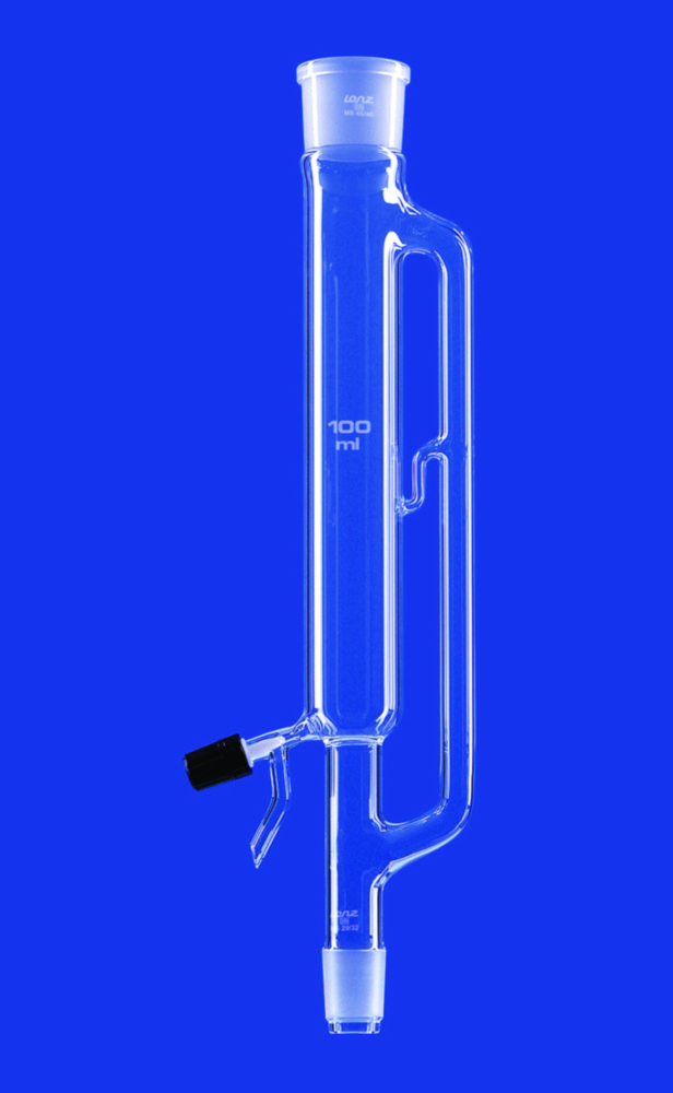 Extraktionsaufsätze für spezifisch leichte Extraktionsmittel, DURAN®-Rohr