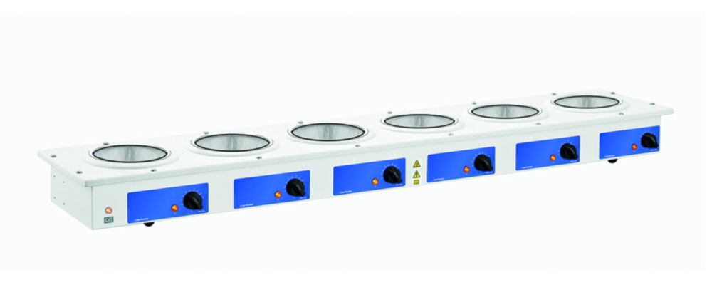 Extraktions-Reihenheizbänke HM-200-MP | Typ: HM-200-MP6-500, Max. Temperatur: 450 °C
