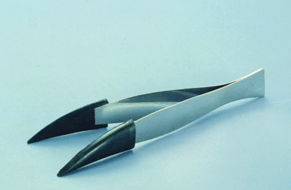 Wägepinzette, 18/8 Stahl | Ausführung: gebogen