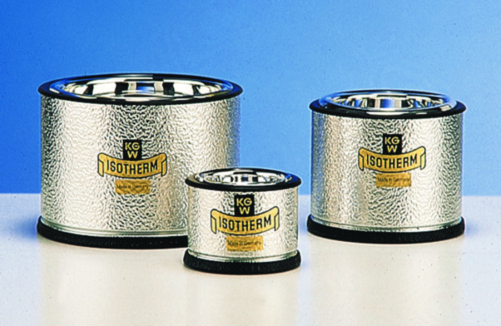 Dewargefäße, Schalenform, für CO2 und LN2