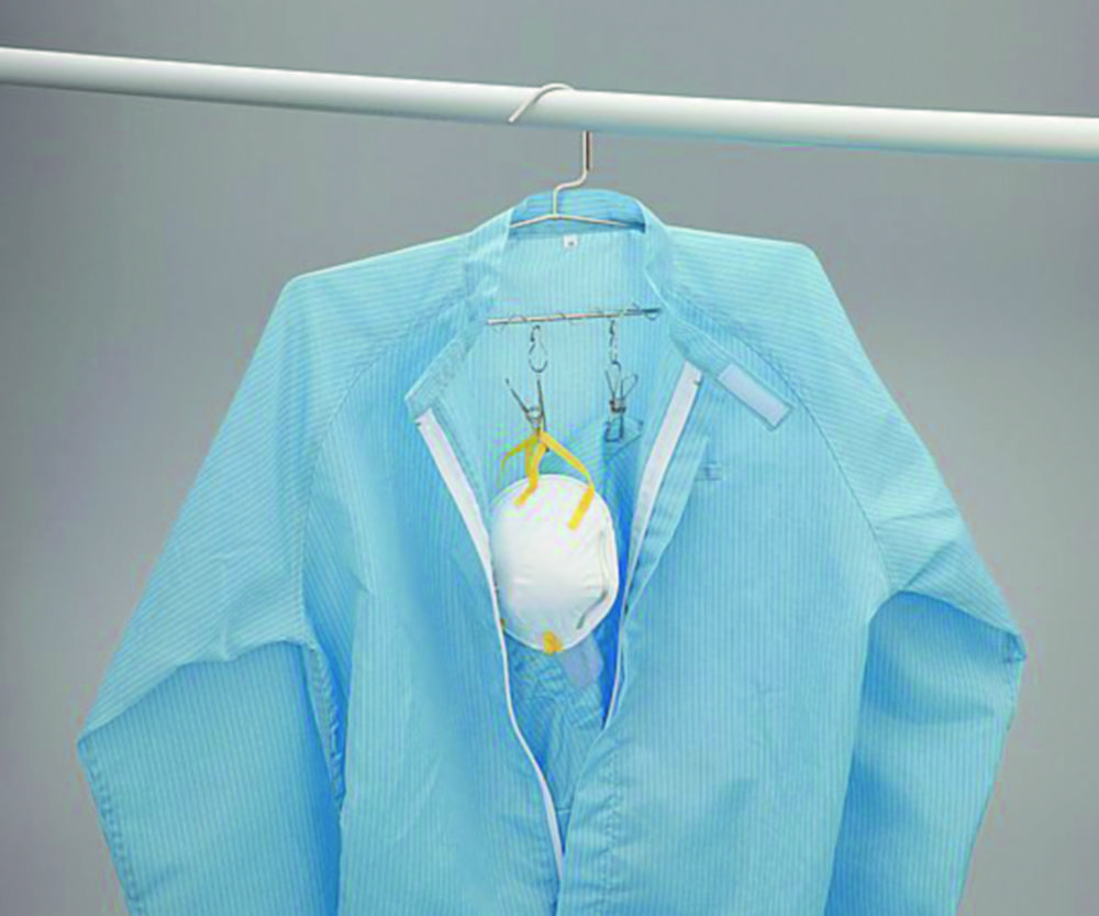 Kleiderbügel, Edelstahl | Typ: Kleiderbügel, Abmessungen (B x L) mm: 420 x 178,5