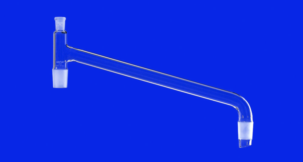Destillierbrücken, DURAN®-Rohr | Kern[e]: NS14/23, Hülse[n]: NS14/23