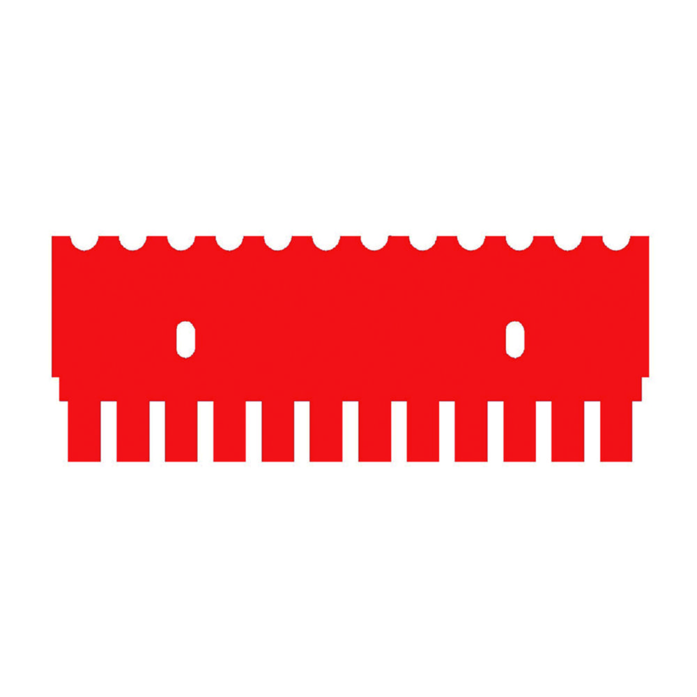 Zubehör für Elektrophoresekammern MultiSUB Midi | Beschreibung: Kamm 12 Zähne, Probenvolumen µl: 34, Dicke mm: 1,50