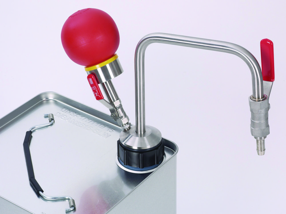 Lösemittelpumpe Handbetrieb, für Weissblechkanister