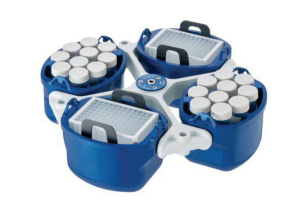 Ausschwingrotor S-4xUniversal-Large für Zentrifuge 5920 R, inkl. Universalbecher | Typ: S-4xUniversal-Large, Für Gefäße: 4 x 750 ml