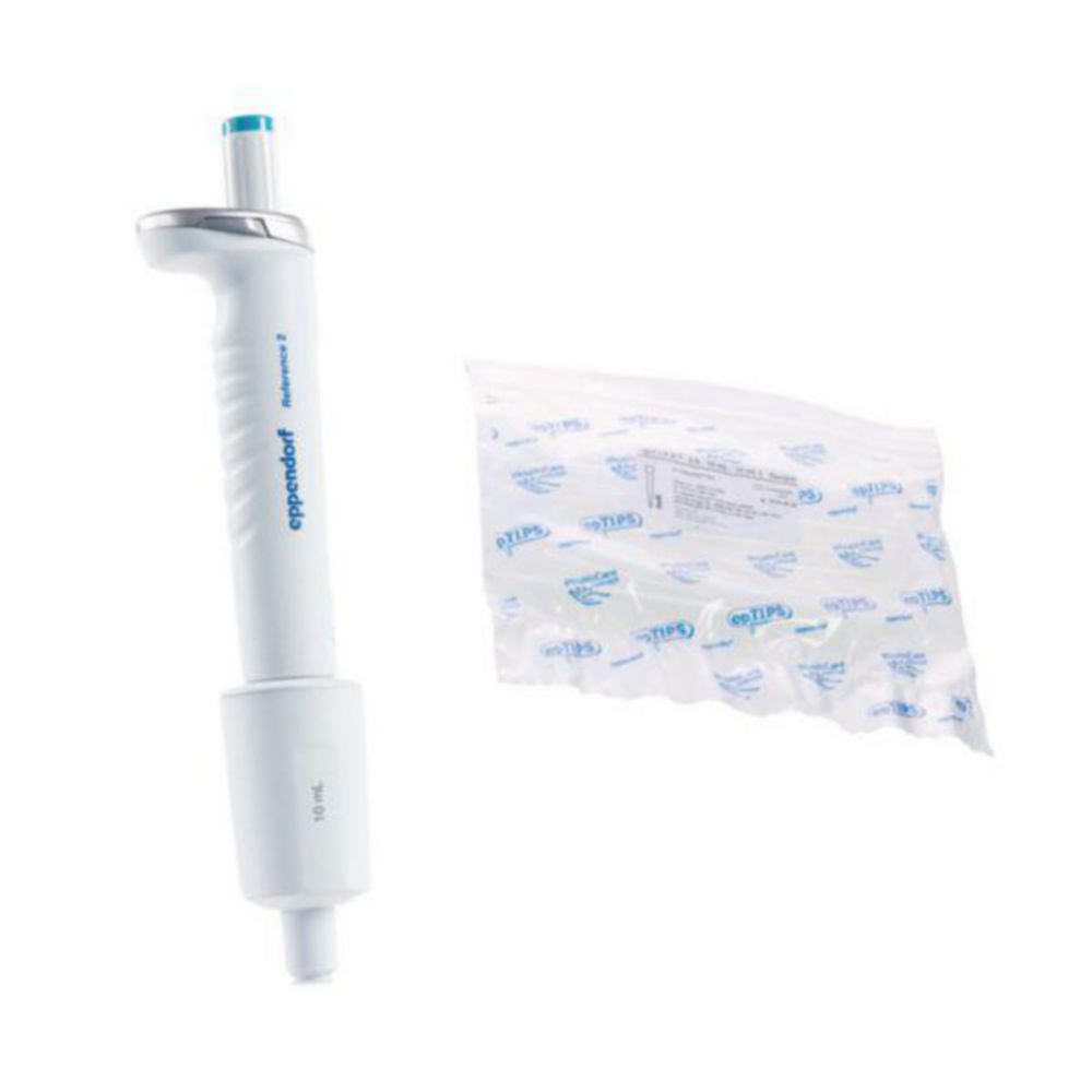 Einkanal-Mikroliterpipetten Eppendorf Reference® 2 (General Lab Product), variabel | Volumen: 1.000 ... 10000 µl, Teilung: 10.0 µl, Richtigkeit: ±0,6 R%