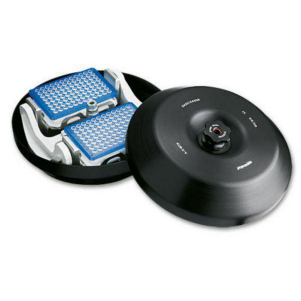 Ausschwingrotor A-2-MTP für Mikrozentrifugen 5430/5430 R, inkl. Rotordeckel und 2 Gehängen