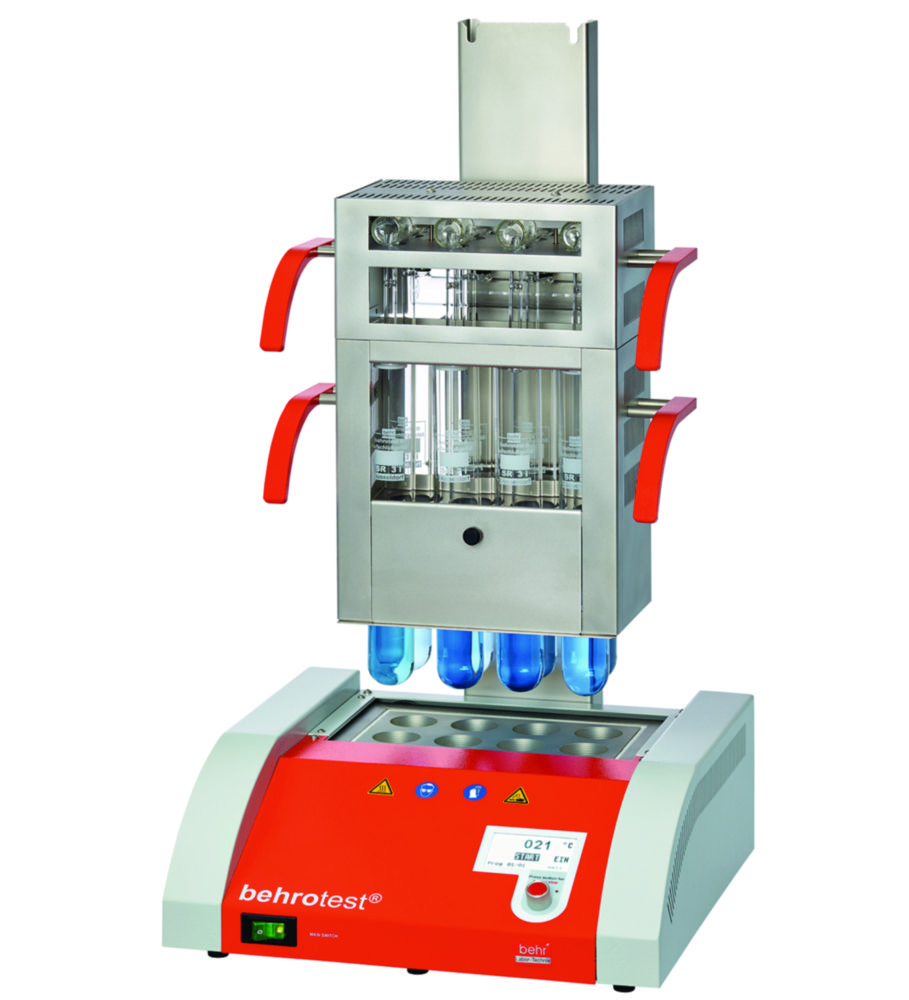 Makro-Kjeldahl-Blockaufschluss-Systeme behr K 8 B