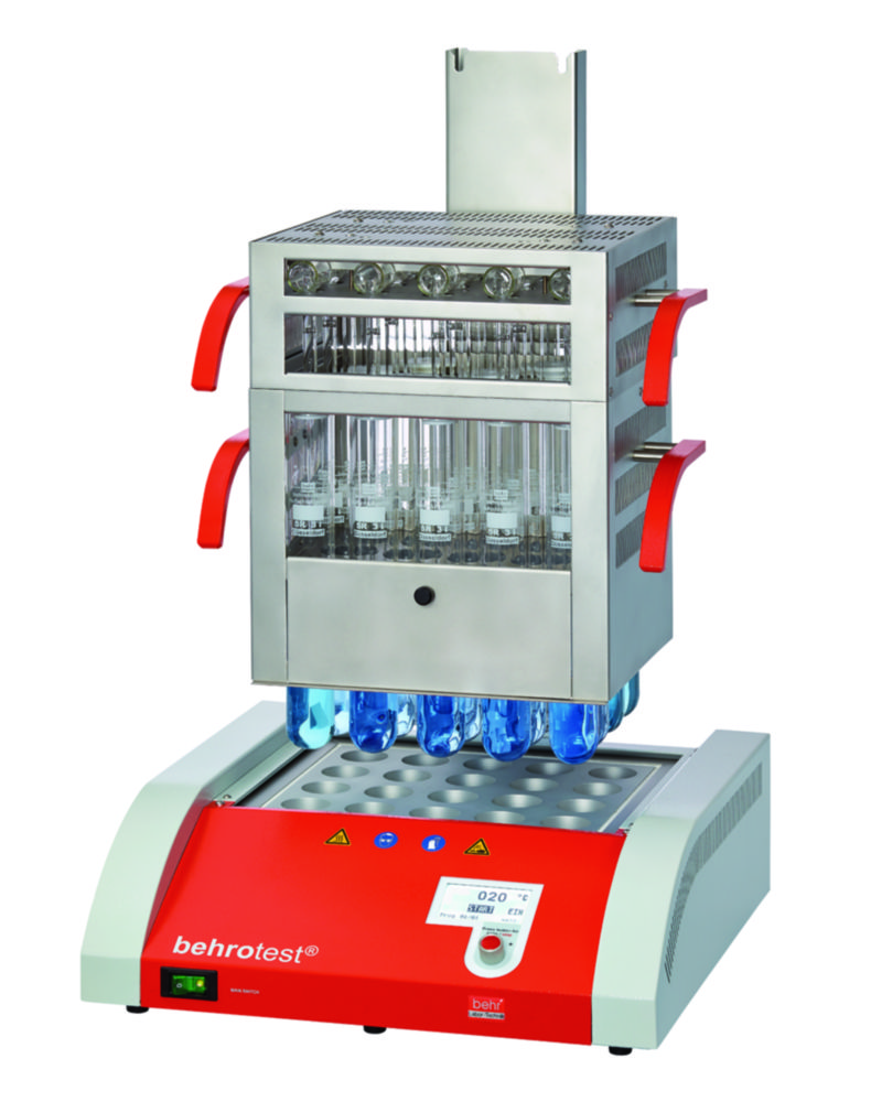 Standard Blockaufschlusssysteme Kjeldahl K 8, K 12 und K 20