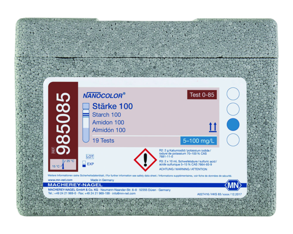 Rundküvettentests NANOCOLOR® Stärke